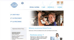 Desktop Screenshot of globalforce.pl
